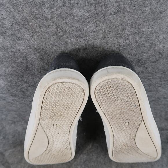 Casual Shoes Kids 1 Sneaker Slip On Trainer School Play Active Comfort Flat Gray - Picture 10 of 11